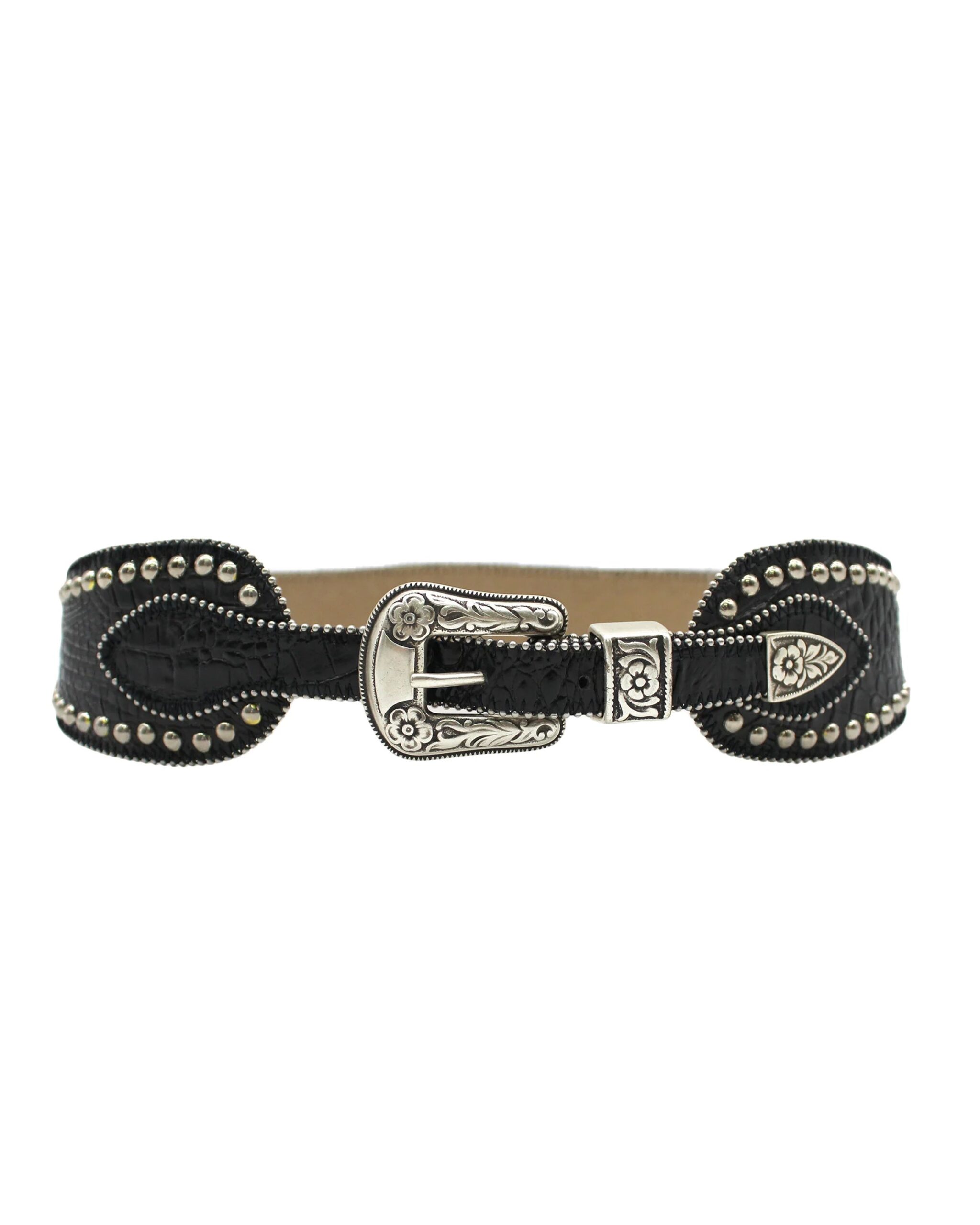 silver-blk-croc-belt